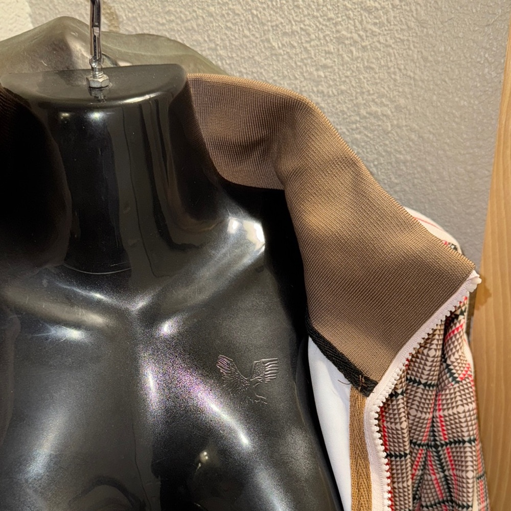 Brown And Tan Performance Jacket For Versatile We… - image 3